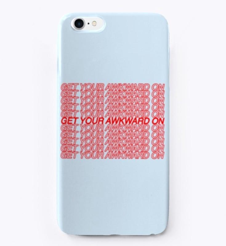 Get Your Awkward On - iPhone Case